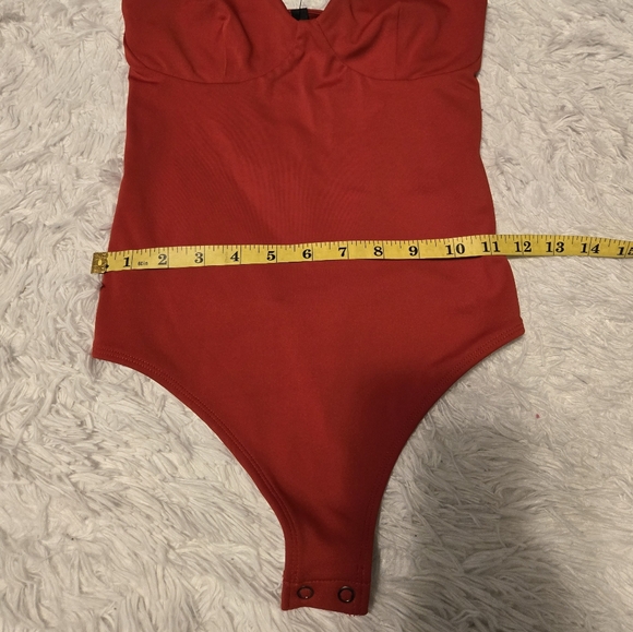 NWT Express Body Contour Women's Size XS Color Red - Picture 6 of 10